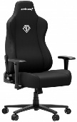 Кресло AndaSeat Novis XL, ПВХ кожа, 1D-Armrests, чёрный