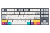 Клавиатура Varmilo MA87M V2 CMYK, EC Sakura V2,RU