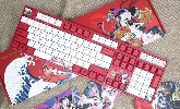 Клавиатура Varmilo VEM87 Koi EC V2 Sakura UA