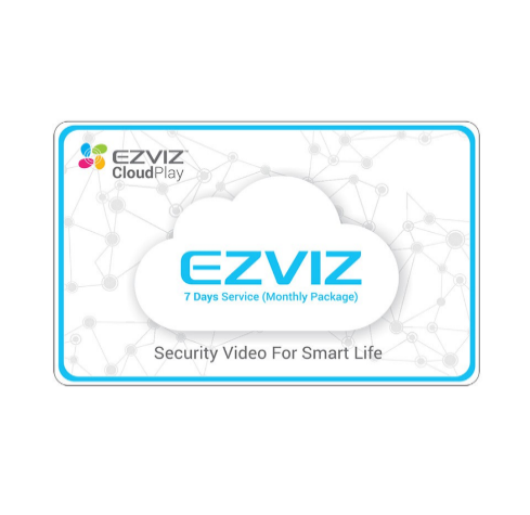 Ezviz 7-дневная видеоистория событий